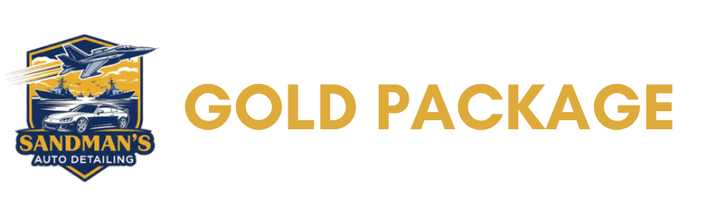 Sandman's Auto Detailing Gold Package logo