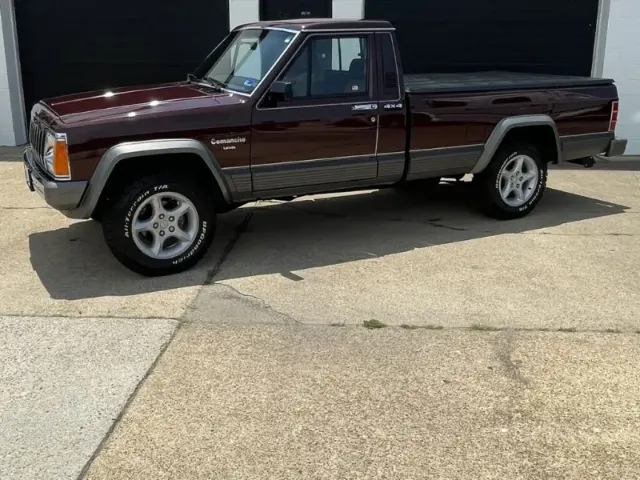 Jeep Comanche after Paint Correction and Ultimate Ceramic (10-Year) at Sandman's Auto Detailing in Norfolk, VA